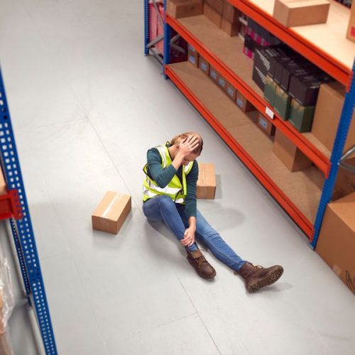 woman-injured-by-falling-boxes-in-warehouse